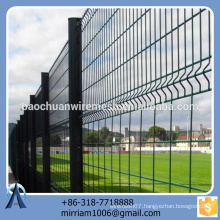 hot sale new design high quality popular pvc coated garden fence triangle bending fence